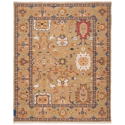 SAFAVIEH Handmade Sumak Kaitlynn Traditional Oriental Wool Rug with
