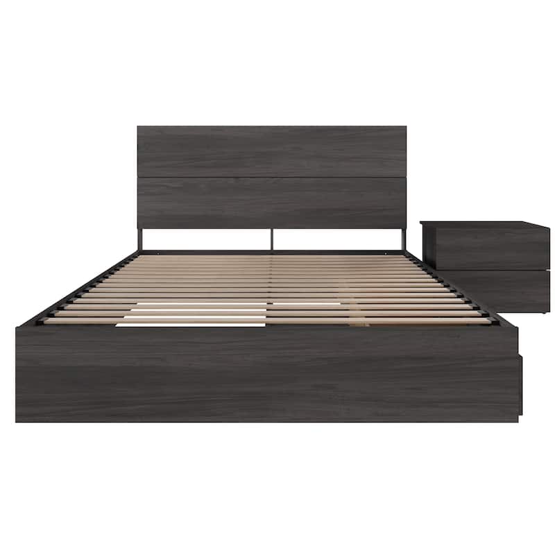 Milo 3-Piece Reversible Storage Bedroom Set