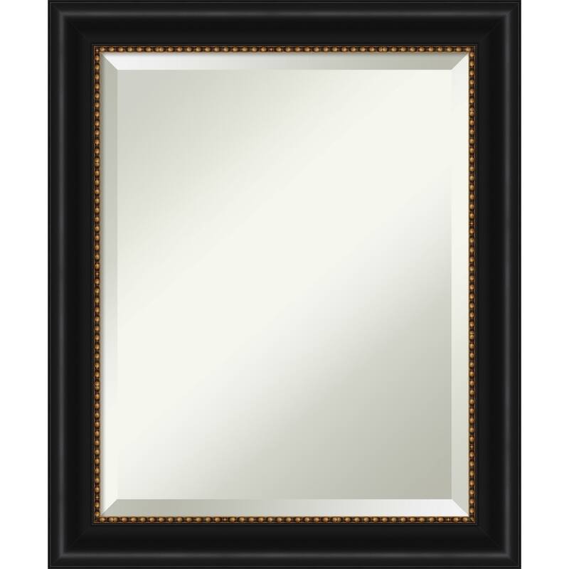 Beveled Wall Mirror - Manhattan Black Frame - Manhattan Black