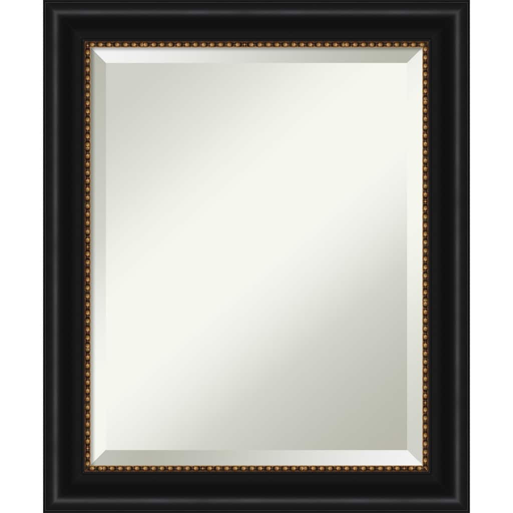 Beveled Wall Mirror - Manhattan Black Frame - Manhattan Black