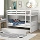 preview thumbnail 8 of 28, Ouyessir Full Over Full Bunk Bed with Trundle
