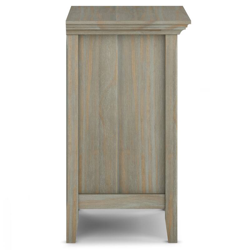 WYNDENHALL Halifax SOLID WOOD 24 inch Wide Bedside Nightstand Table