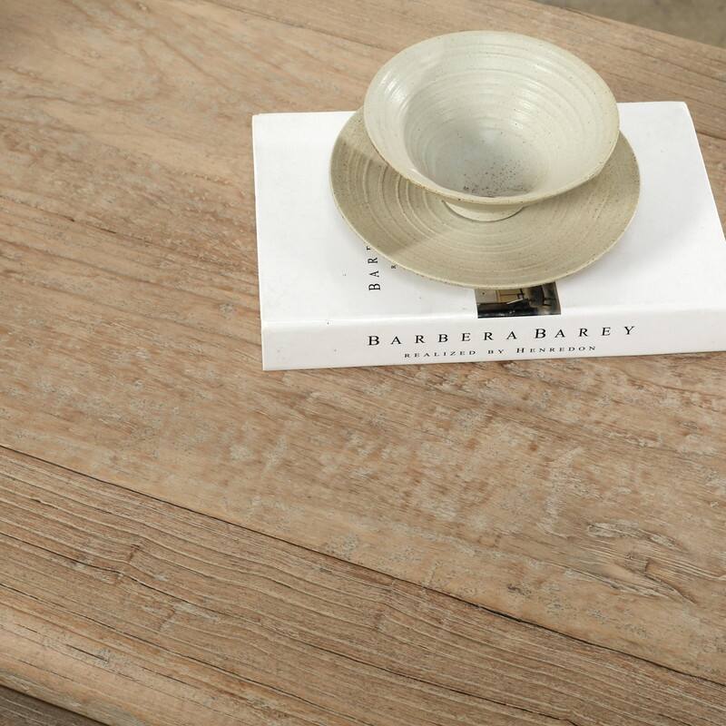Cottonwood Vintage Appeal Coffee Table Weathered Natural Approx.67-70Wx24-28Dx17H