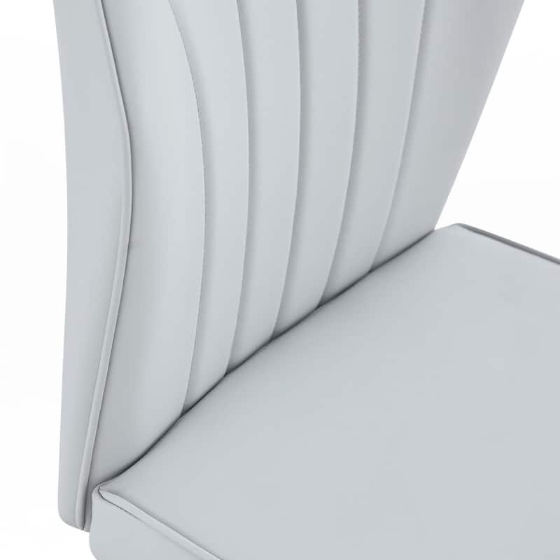 4PCS PU Dining Chairs