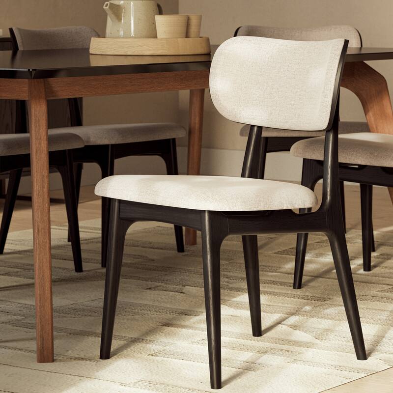 Modern Brazilian - Claudia Side Chair - Harvest Jute, Ebano