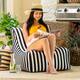 Option Black & White Stripes