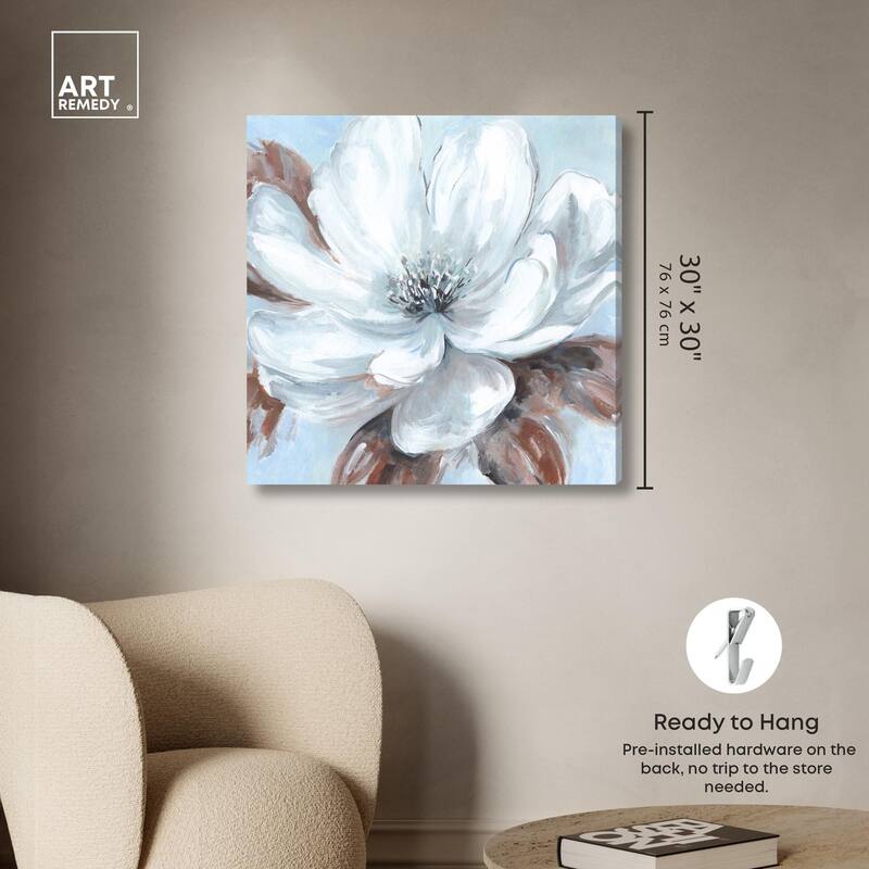 Delicate Blooms I Canvas by Art Remedy, Gallery Wrapped