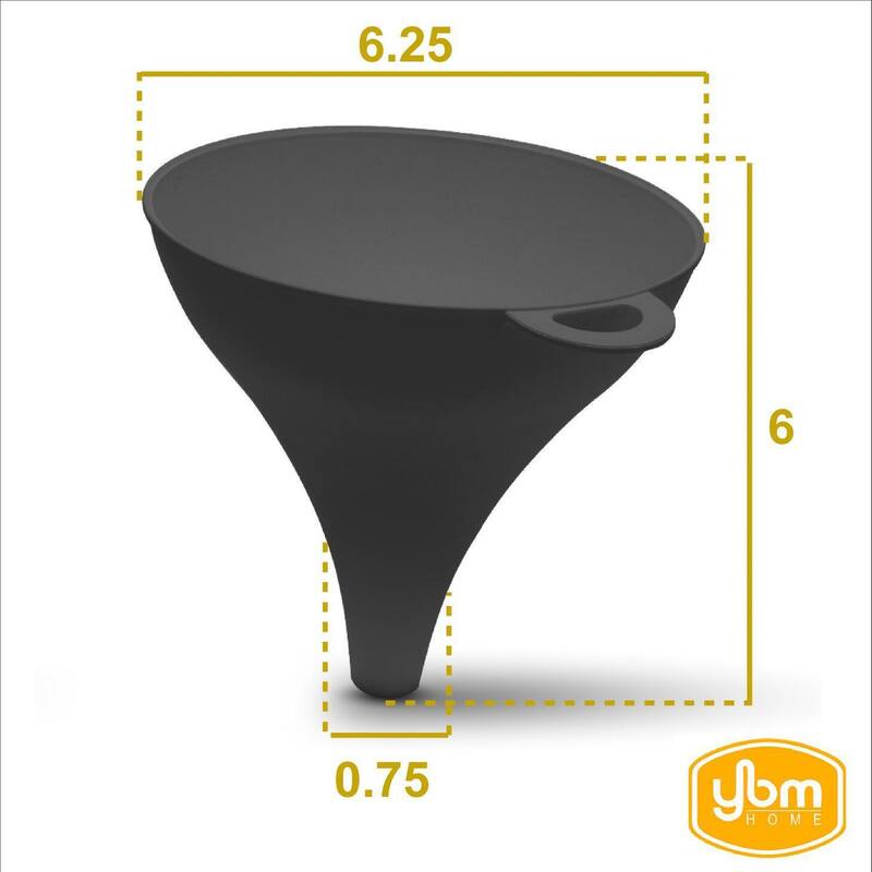 YBM Home Plastic Funnel for Liquid Transfer Grade
