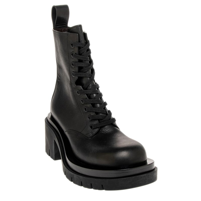 Bottega Veneta Lug Ankle Boots - 36 EU