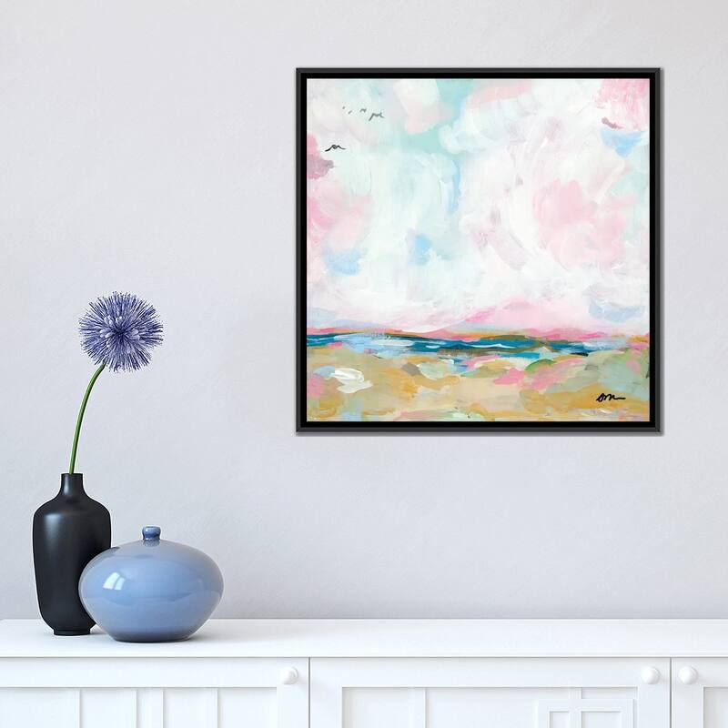 iCanvas "Beach Days I" by Jessica Mingo Framed Canvas Print