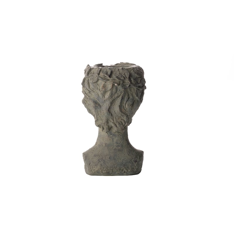 Dolores 19" Tall Fiberstone Planter with drainhole