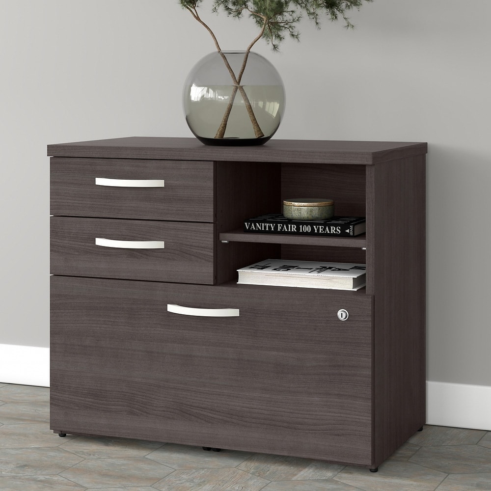 Studio A Storage Cabinet with Drawers by Bush Business Furniture