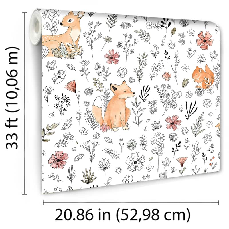 Veer Decor Calm Forest Wallpaper