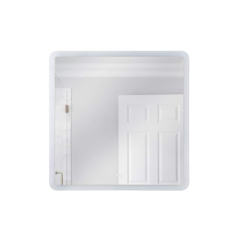 Craftmade MIR3601SQ-3C LED Mirror 36" W x 36" H Contemporary Square - White