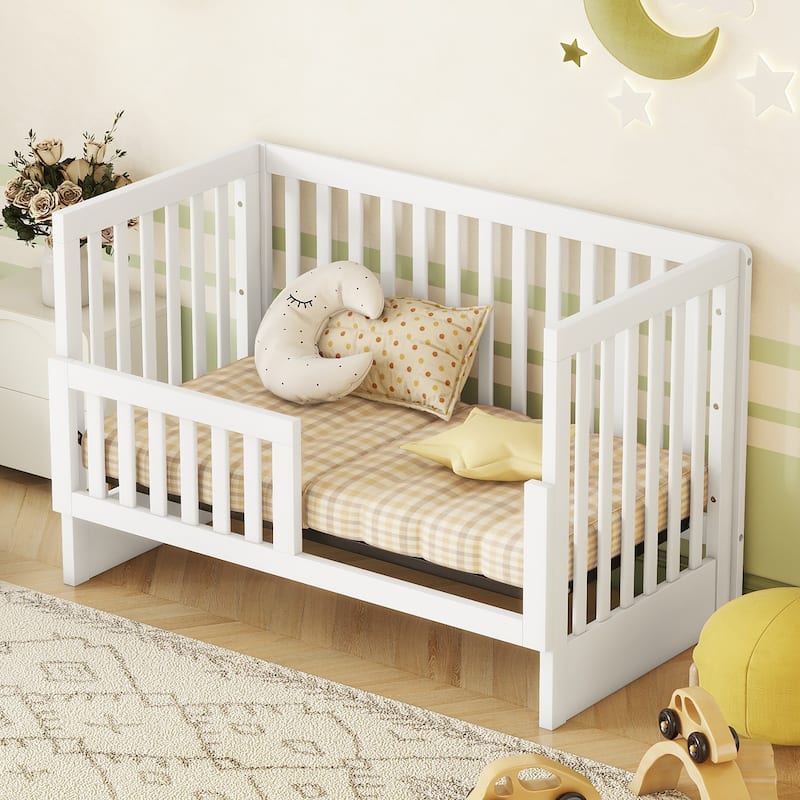 Convertible Crib/Full Size Bed with Changing Table Bed Bath & Beyond