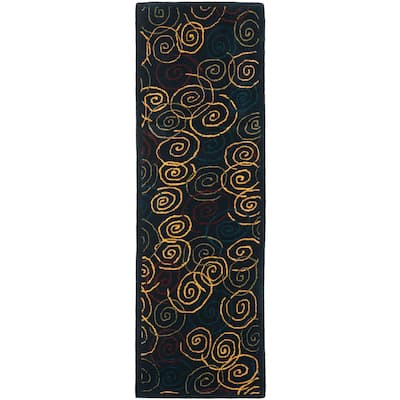 SAFAVIEH Handmade Hampton Reflection Modern Wool Rug