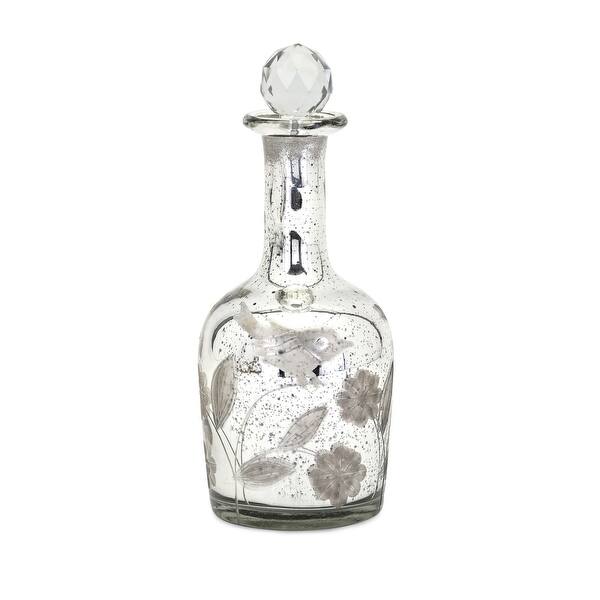 Set of 3 IMAX 89465-3 Sable Decanter with Crown Stopper