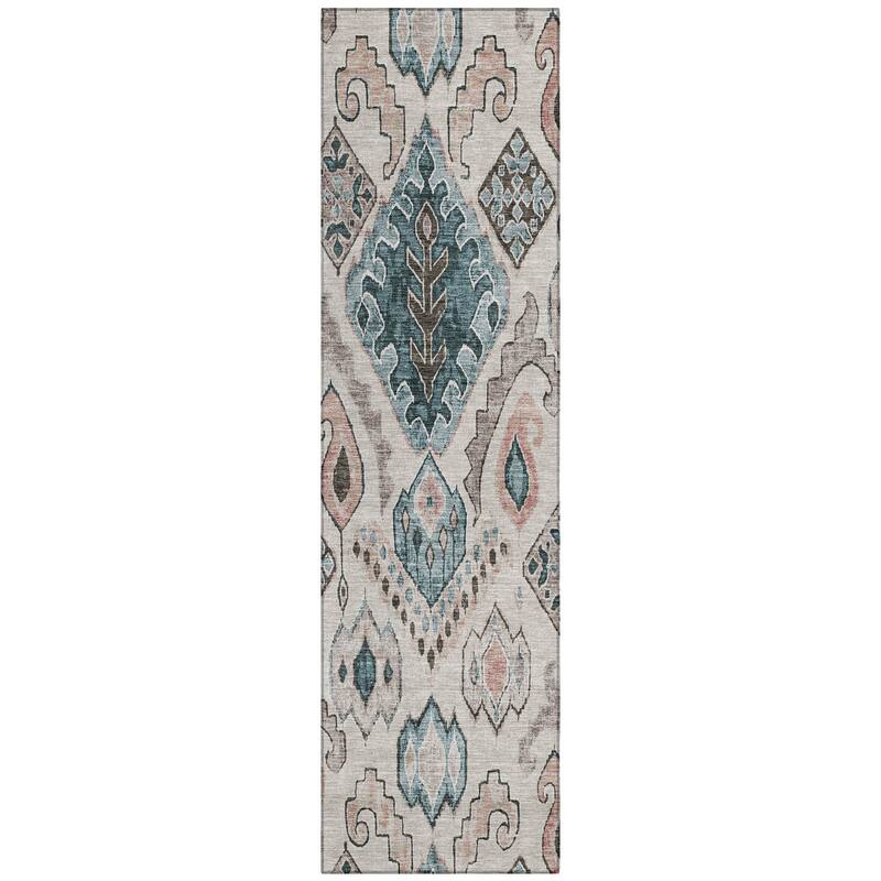 Machine Washable Indoor/ Outdoor Chantille Global Boho Rug