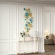 preview thumbnail 3 of 4, Moasis Distressed Multi-Color Metal Floral Layered Plates Wall Decor