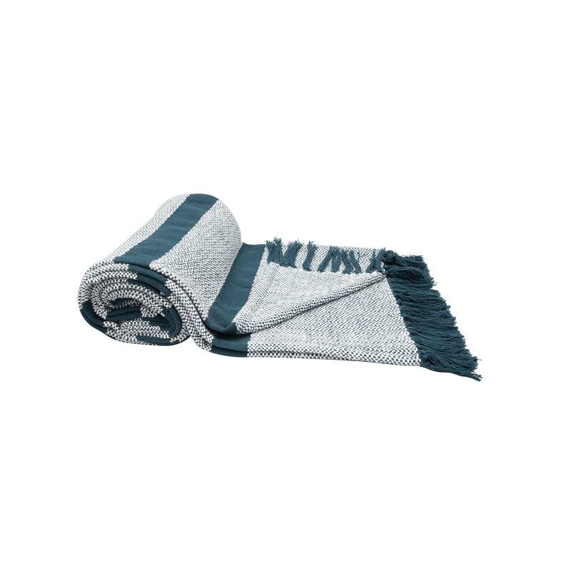 50" x 60" Chandler Throw Collection - Blue