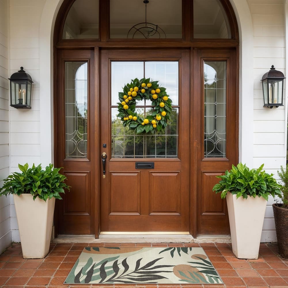 Mcow Bohemian Breeze Washable Indoor Outdoor Area Rug