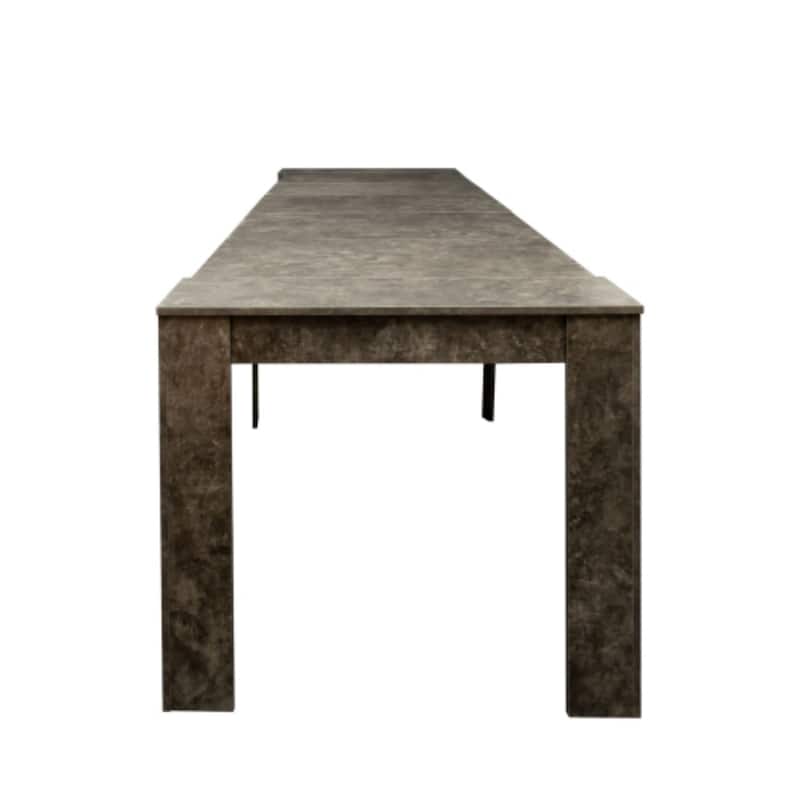 Multifunctional Extendable Rectangular Console Dining Table for 4-8 People