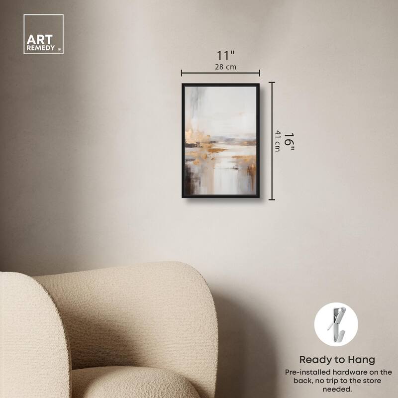 Glistening Stillness II Canvas by Art Remedy