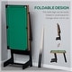 preview thumbnail 4 of 7, Soozier 38'' Foldable Mini Billiards Tabletop Game, Pool Table Set Fun for Whole Family Game Room Man Cave