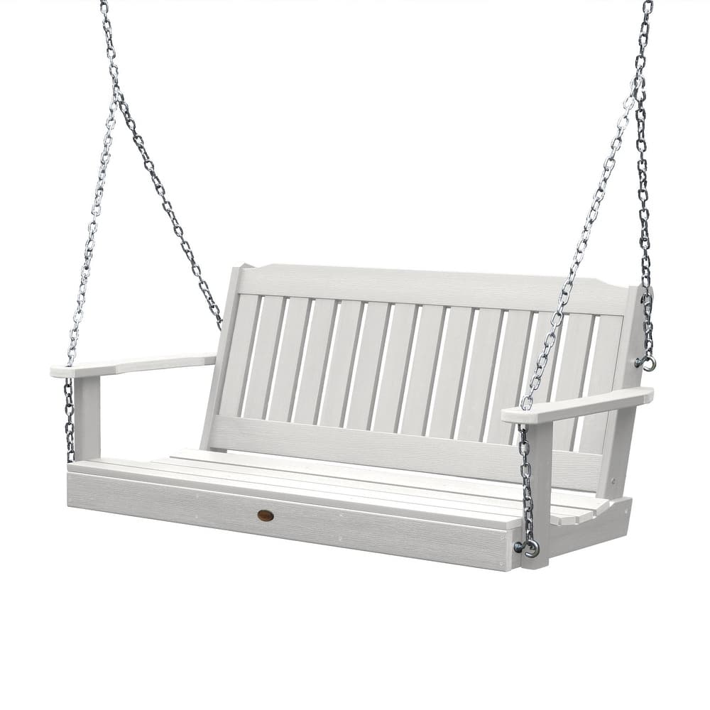 HIGHWOOD Lehigh 5-foot Eco-friendly Synthetic Wood Porch Swing