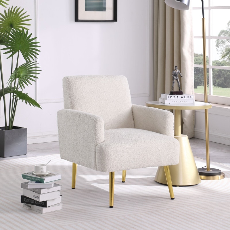 Reading Arm Chair Living Room Comfy Accent Chairs Bedroom Chairs