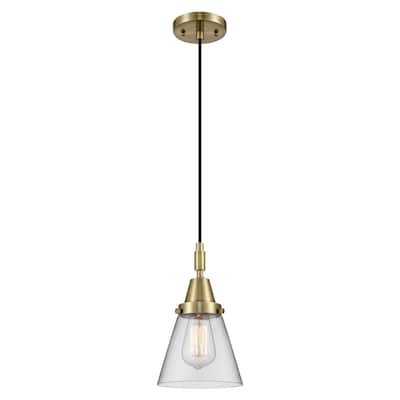 Innovations Lighting Downtown Urban - Caden Cone - 1 Light 6" Cord Hung Mini Pendant