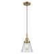 Option Antique Brass / Clear Shade