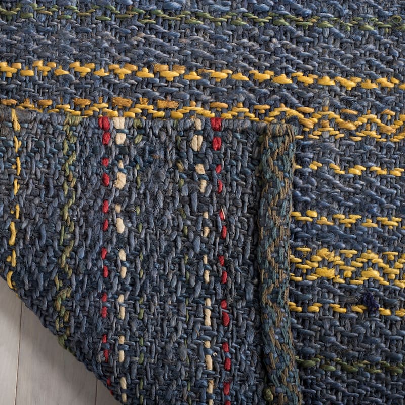 SAFAVIEH Handmade Natural Fiber Alyvia Stripe Jute Rug