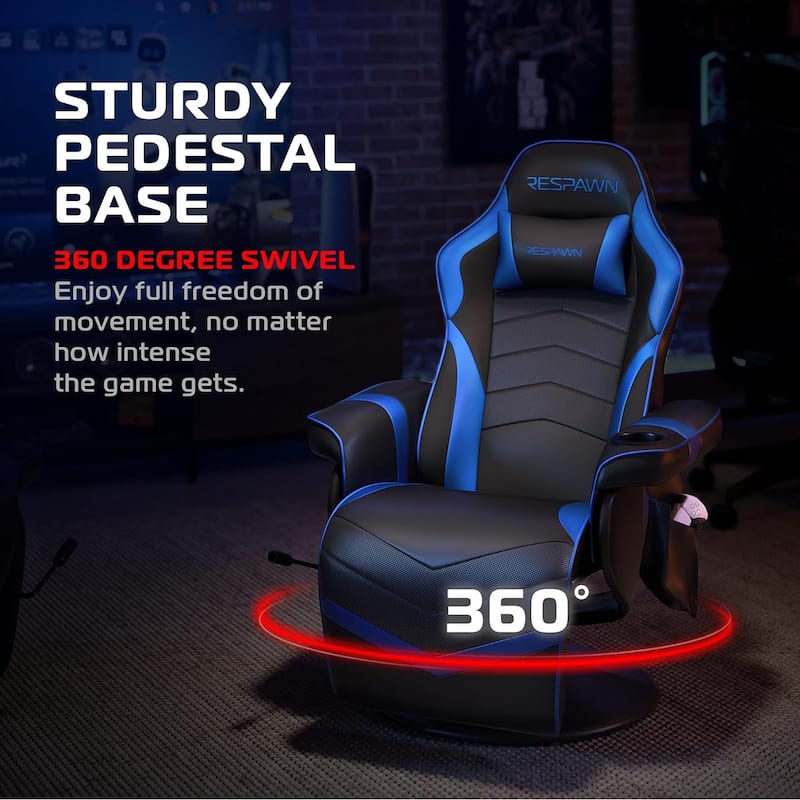 RESPAWN 900 Gaming Recliner - Reclining Gaming Chair with Footrest, Gaming Chair Recliner