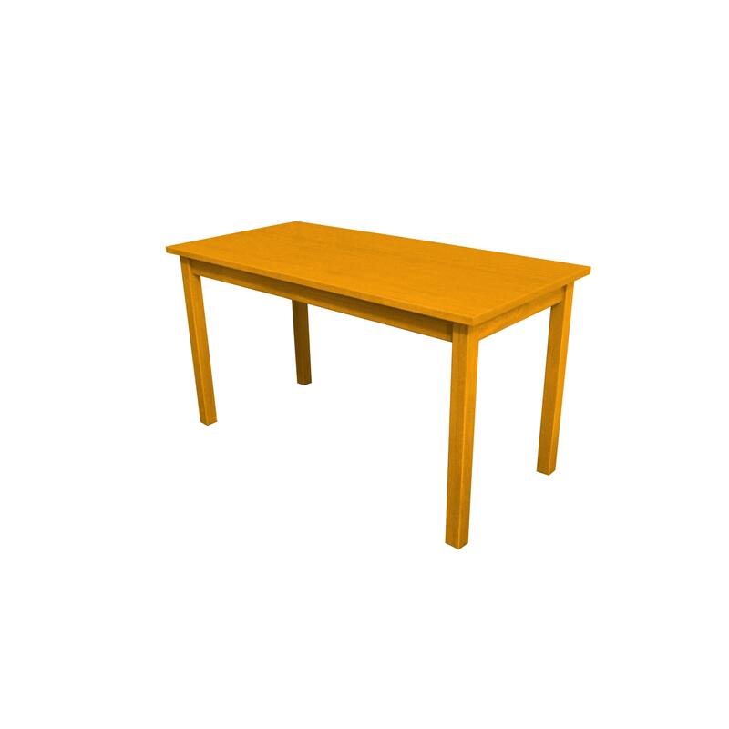 55" Yellow Pine Table - N/A - Honey Stain