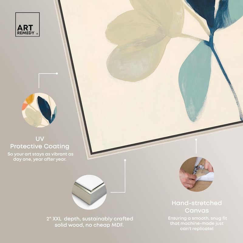 Meadow Motif Canvas by Art Remedy