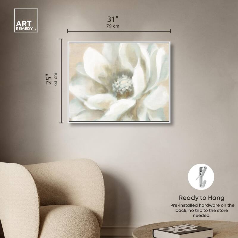 Silken Sepal I Canvas by Art Remedy