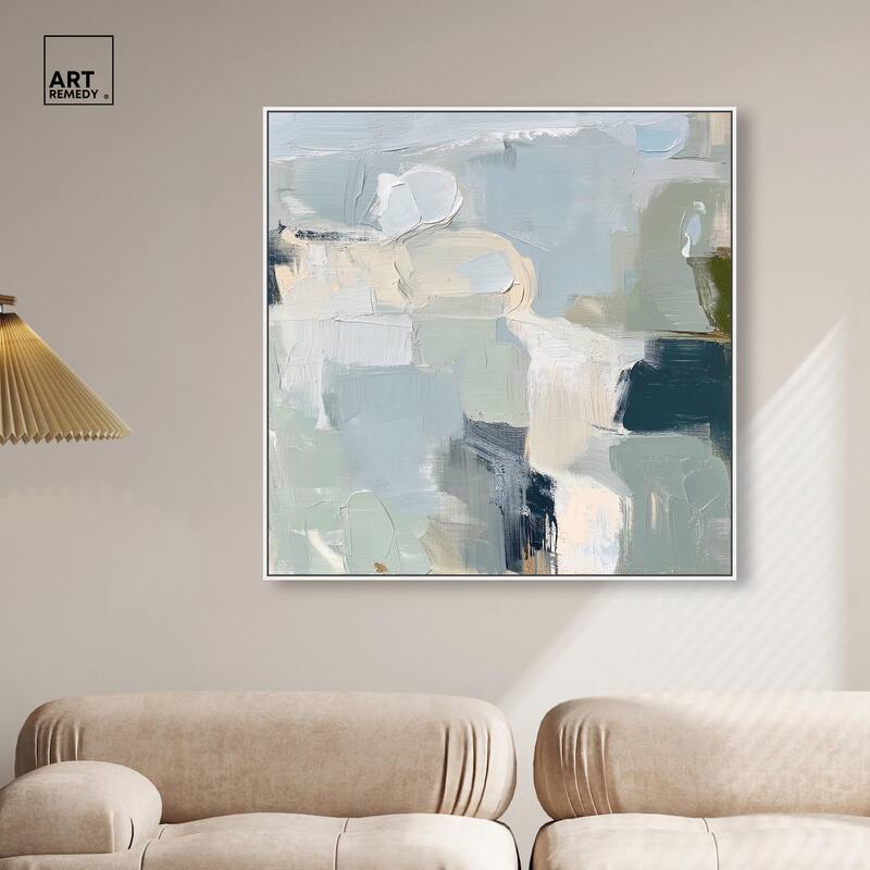Seafoam and Sand II Canvas by Art Remedy