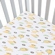 preview thumbnail 7 of 54, Polka Dot Animal Bear Friends ABC&123 Unisex Multi-color Cotton Toddler/Baby Crib Child Fitted Sheet Set (Pack of 3) - N/A