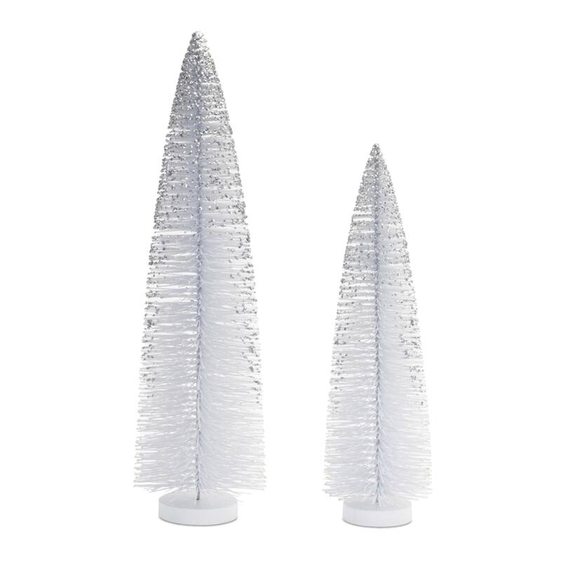 Bottle Brush Trees (Set of 2)