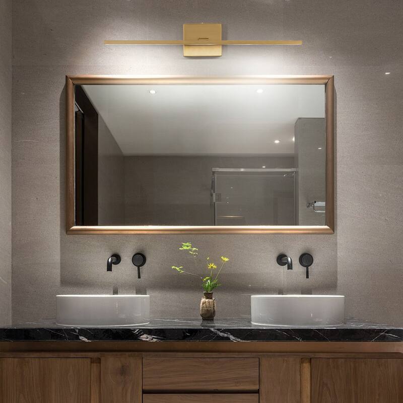 Minimalist Linear LED Vanity Light Dimmable Wall Sconce Light Bar