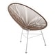 preview thumbnail 49 of 47, Corvus Sarcelles Acapulco Modern Wicker Bistro Chairs(Set of 2)