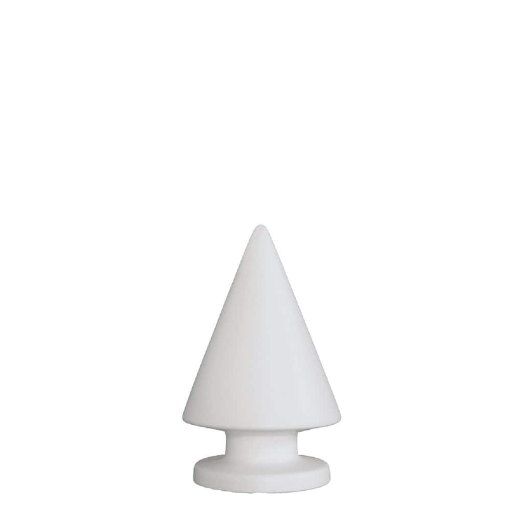 Christmas Tree Tabletop Figurine - 4.75" - White