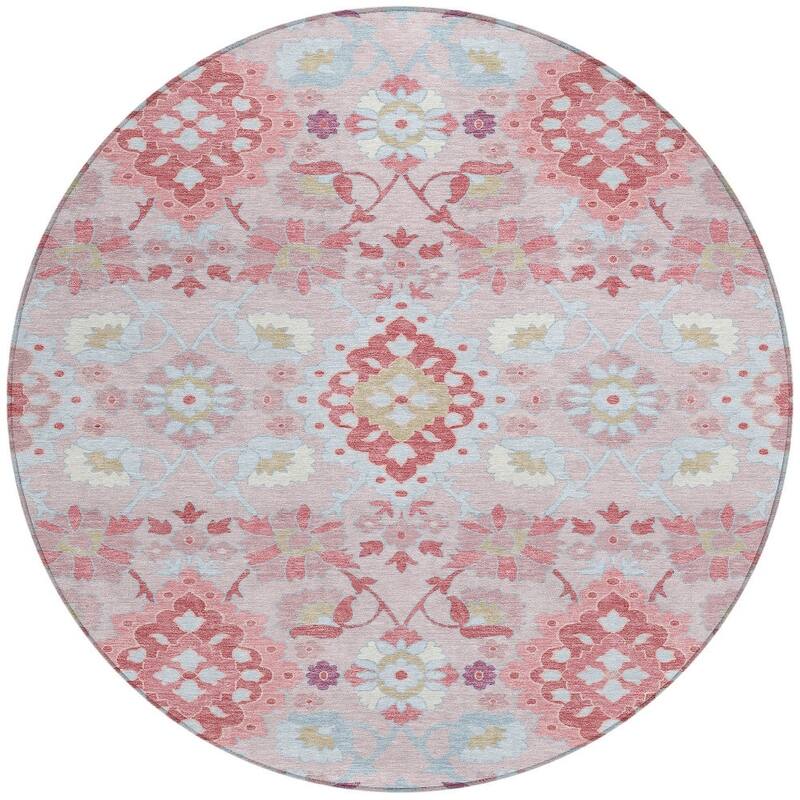 HomeRoots Oriental Traditional Rectangle Outdoor Rug