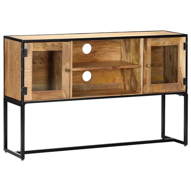 vidaXL TV Cabinet 47.2"x11.8"x29.5" Solid Reclaimed Wood
