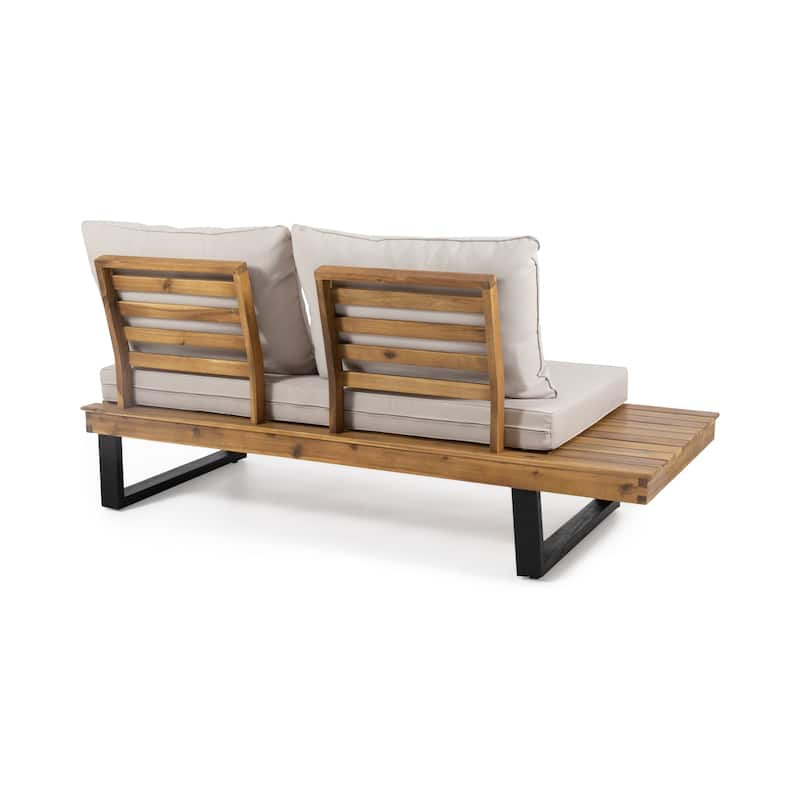 Sebastian Modern 4-piece Patio Sectional by Christopher Knight Home