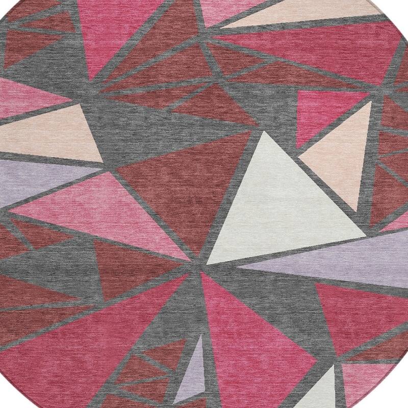 HomeRoots Geometric Transitional Rectangle Outdoor Rug