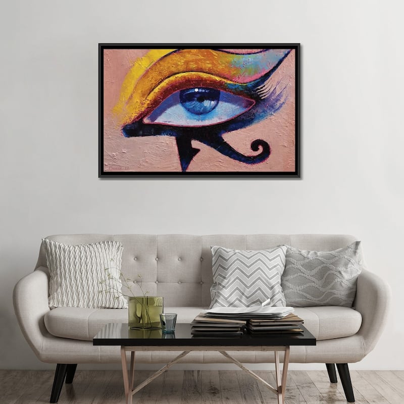 iCanvas "Eye Of Horus" by Michael Creese Framed