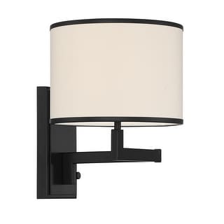 Madison 1 Light Matte Black Task Light - 10'' W x 13'' H x 21.38'' D