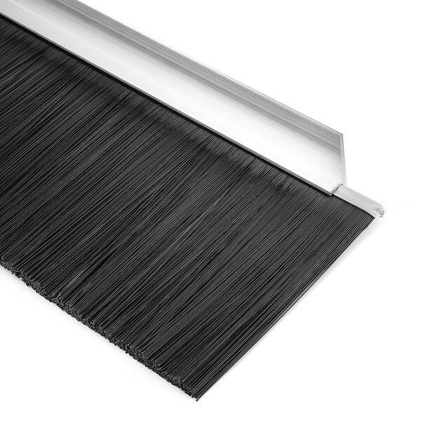 Shop 40 Inch Length 4 Inch Height Nylon Brush Insert Door Bottom